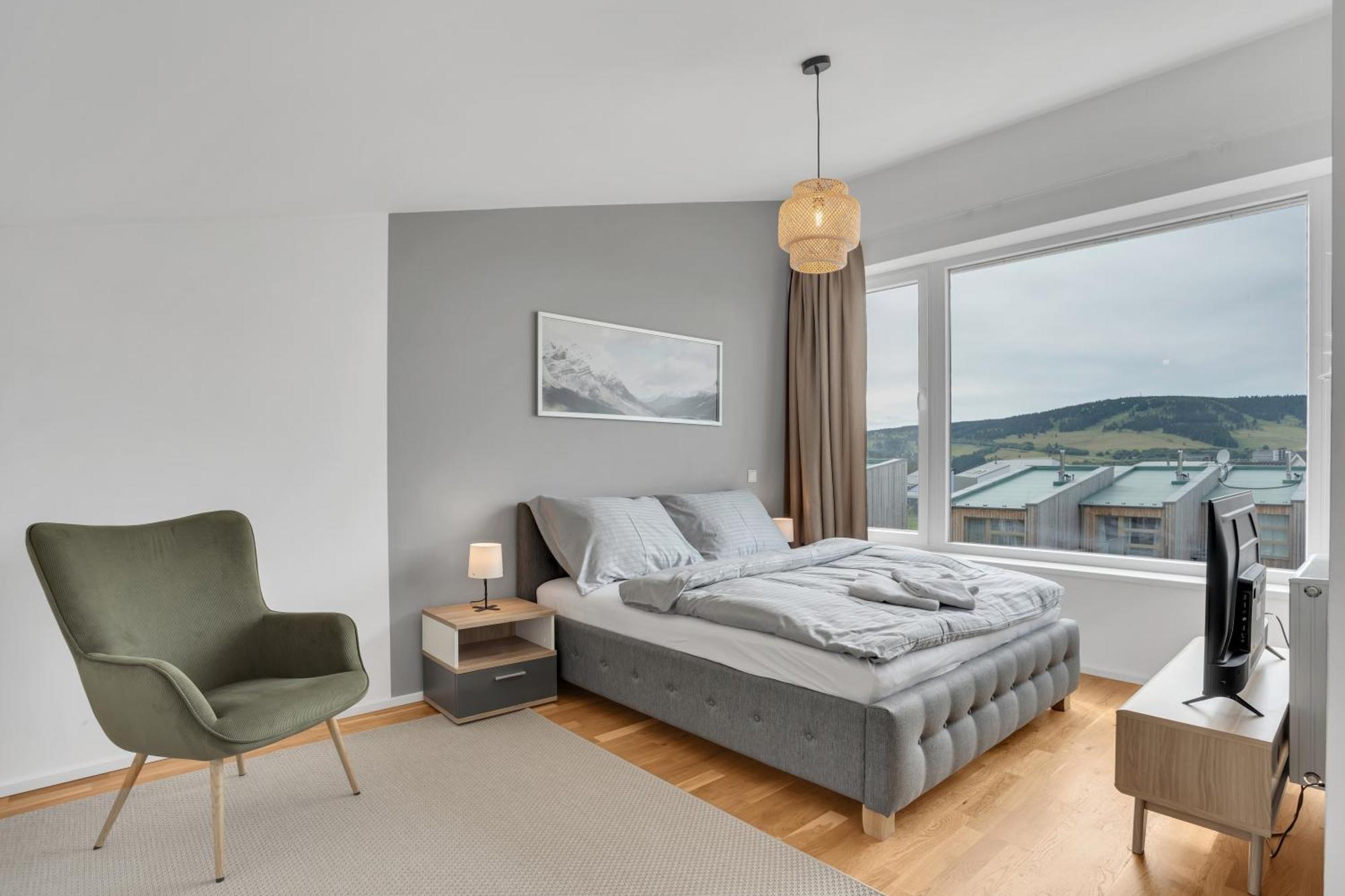 Meadows Apartments Klinovec Лоучна-под-Кліновцем Екстер'єр фото